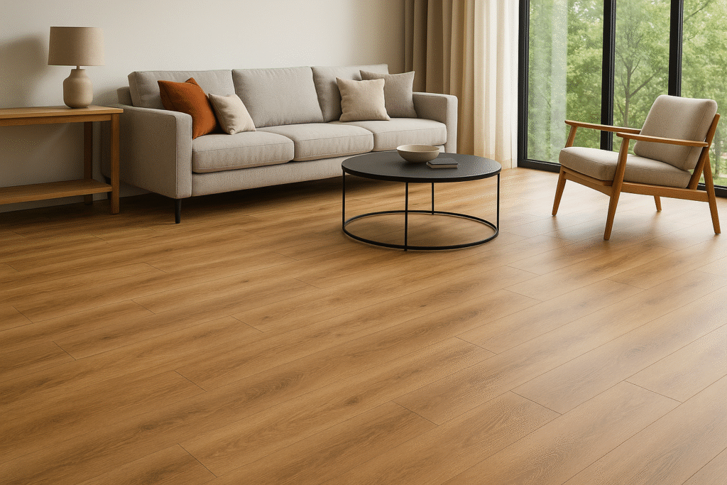 Modern Laminate Flooring Interior